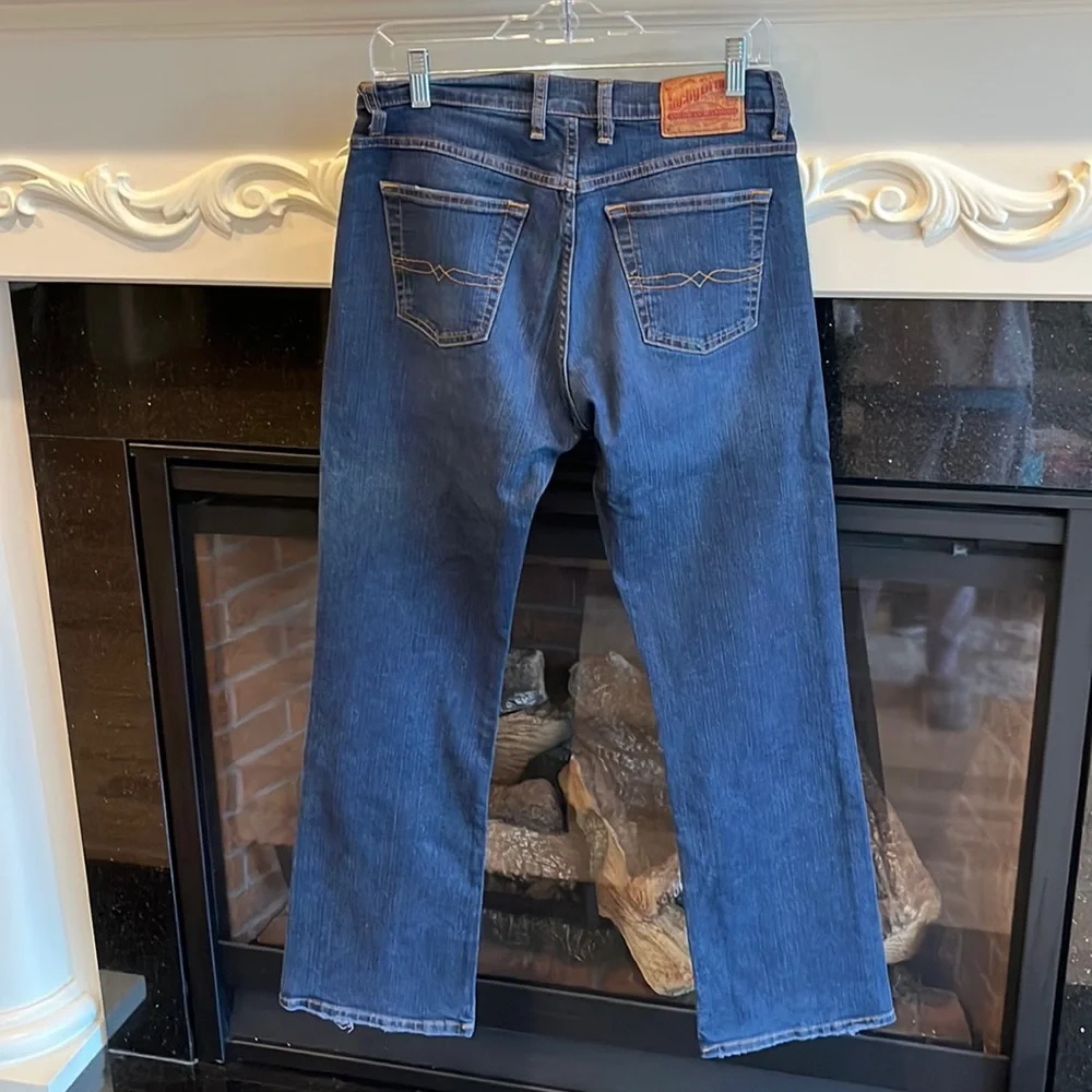 Lucky Brand jeans size 4 waist 27 straight Leg - Picture 4 of 12